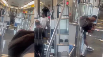 Fight Breaks Out On Dallas Bus