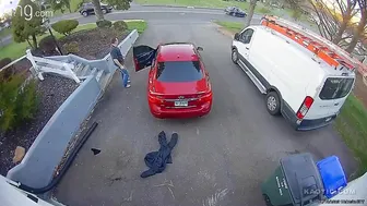 Connecticut Man vs Car Thieves!