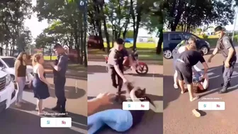 Trying to Bully a Policeman