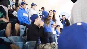 Wild Crowd Reactions When He Defends Himself