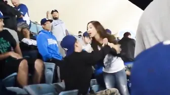 Wild Crowd Reactions When He Defends Himself