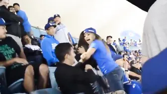 Wild Crowd Reactions When He Defends Himself
