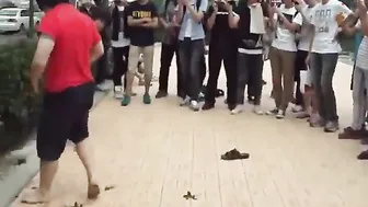Korean Teenagers Street Fight