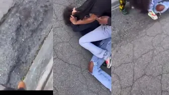 Girlfights Caught On Camera - Hands On Another Girl!