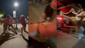 Dude vs. 2 Heavyweights - Comatose Fight!