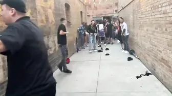 A BJJ Training Reminder: Brawl Before A Concert ????