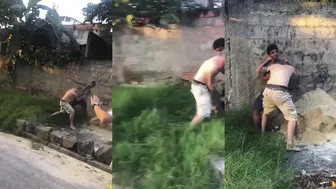 He Tried To Tap Out After That Hit