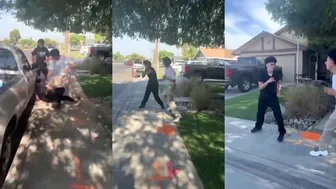 Gang member Fights Wannabe Gang Member