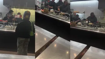 Yall Be Wilding At Chipotle