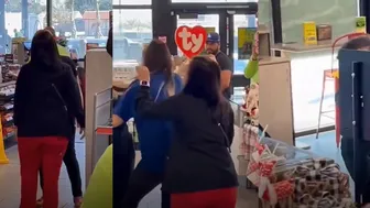 Even a Bottle To The Head Didnt Stop Her!