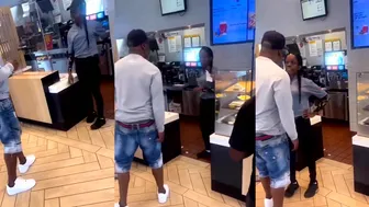 Rude Customer Smites McDonalds Worker