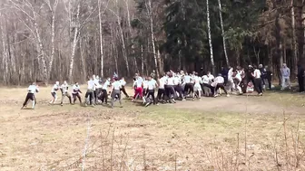 Russian 30 Vs 30 Forest Brawl