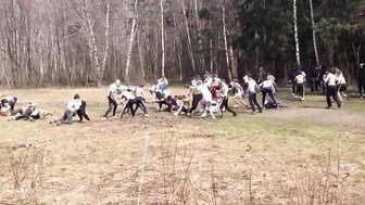 Russian 30 Vs 30 Forest Brawl