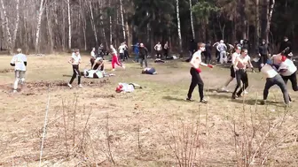 Russian 30 Vs 30 Forest Brawl