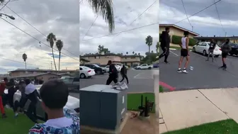 El Cajon, California Fight