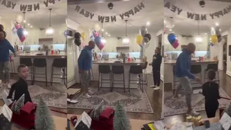 Guys New Year Family Fights
