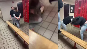 Girl Fights Over Black Air Forces