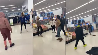Walmart fight