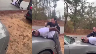 Alabama Police Officer Stuns Handcuffed Man