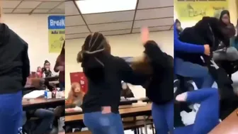 Fat bully Got Her AHH! Beat ????