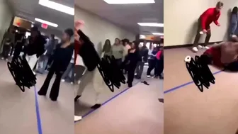 White Girl Receives A Whooping For Using The N-Word! ???????? #FIGHTSWILD