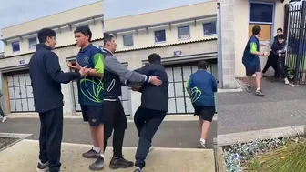 Jealous boyfriend punches competitor