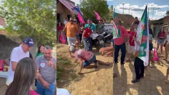 A Brawl Erupted