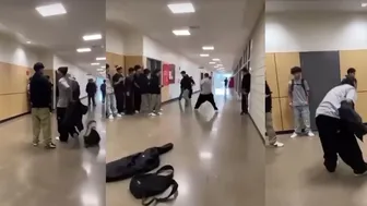 Salem oregon Highschool Fight Video