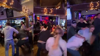 Bar Chaos Fight Highlights