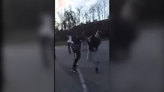 Young Amateur Boxer vs. Untrained Opponent