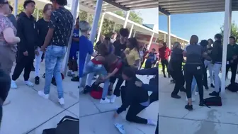 Three Pals Bully A Student For Talking Back