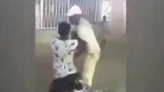 Girls Practicing Martial Arts