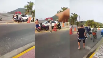 Helmet knock Out!