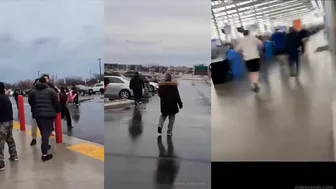 Pokemon scalping Battle In Parking Lot