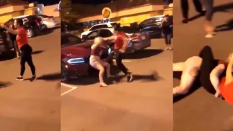 Girls fighting Over Parking Spaces! ???????? Watch Till The End!