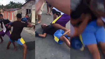 Organized Street Fight Goes Terribly Wrong