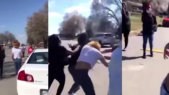 Girl still wins the fight!