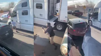 Dude Got The Gravity Knocked Out Of Him!