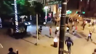 Man Fires Shot to Disperse Mob After Getting Beat Up