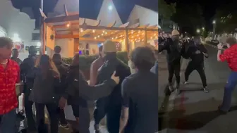 Fight Erupted Outside Nightclub In South Africa