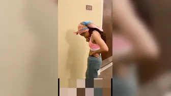 Girl knocks on her enemys door!