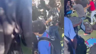School Brawl Fight Video