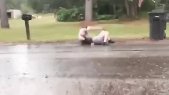 Dad vs Creep In A Fight!