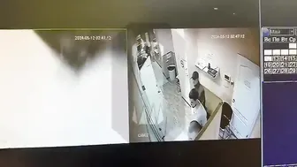 Lots Of People Fighting In A Small Room
