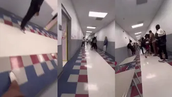 Girl Gets Slung 3 Times Consecutive!