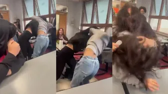 Girl in Black Cant Fight