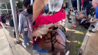 Girl Fights Over A Guy