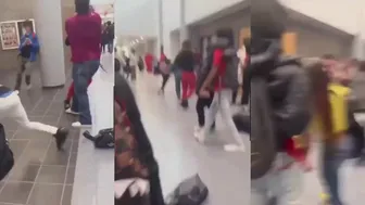 Black Students Jump A White Classmate At School