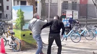 21 Swings And Misses In A Folks Fight