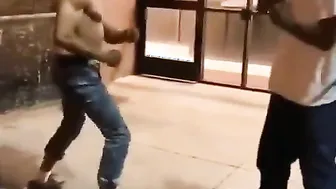Old man vs youngin #fight_videos